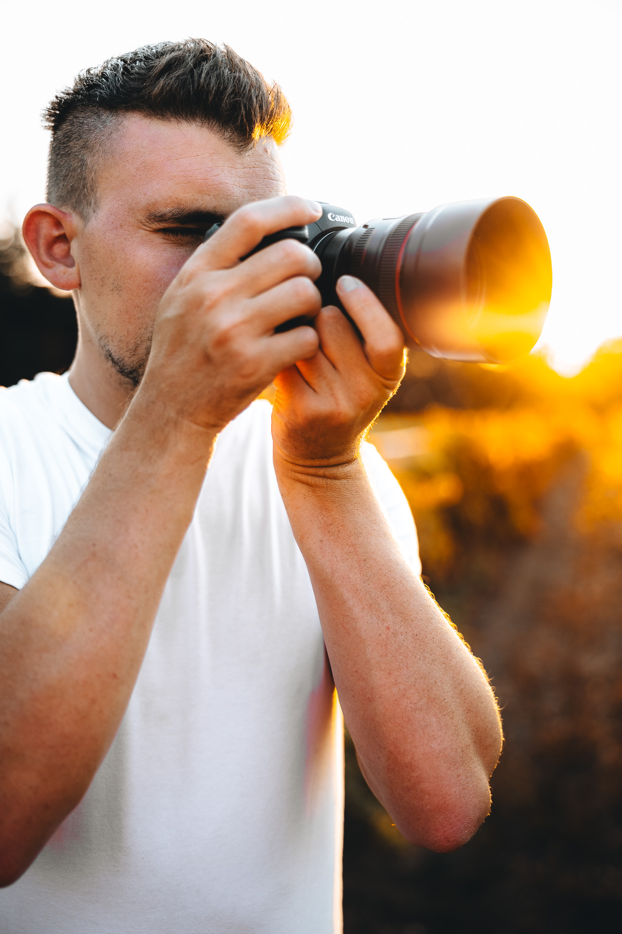 portrait d'un photographe